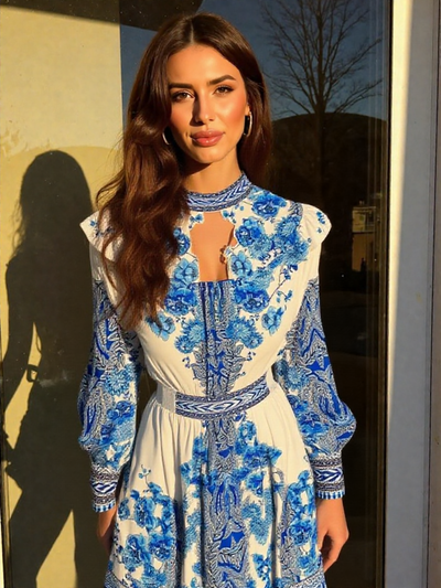 Seoul Sapphire Dress