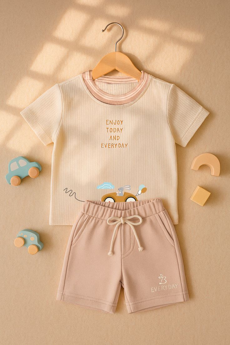Minimalist Beige & Blush Everyday Set for Toddlers