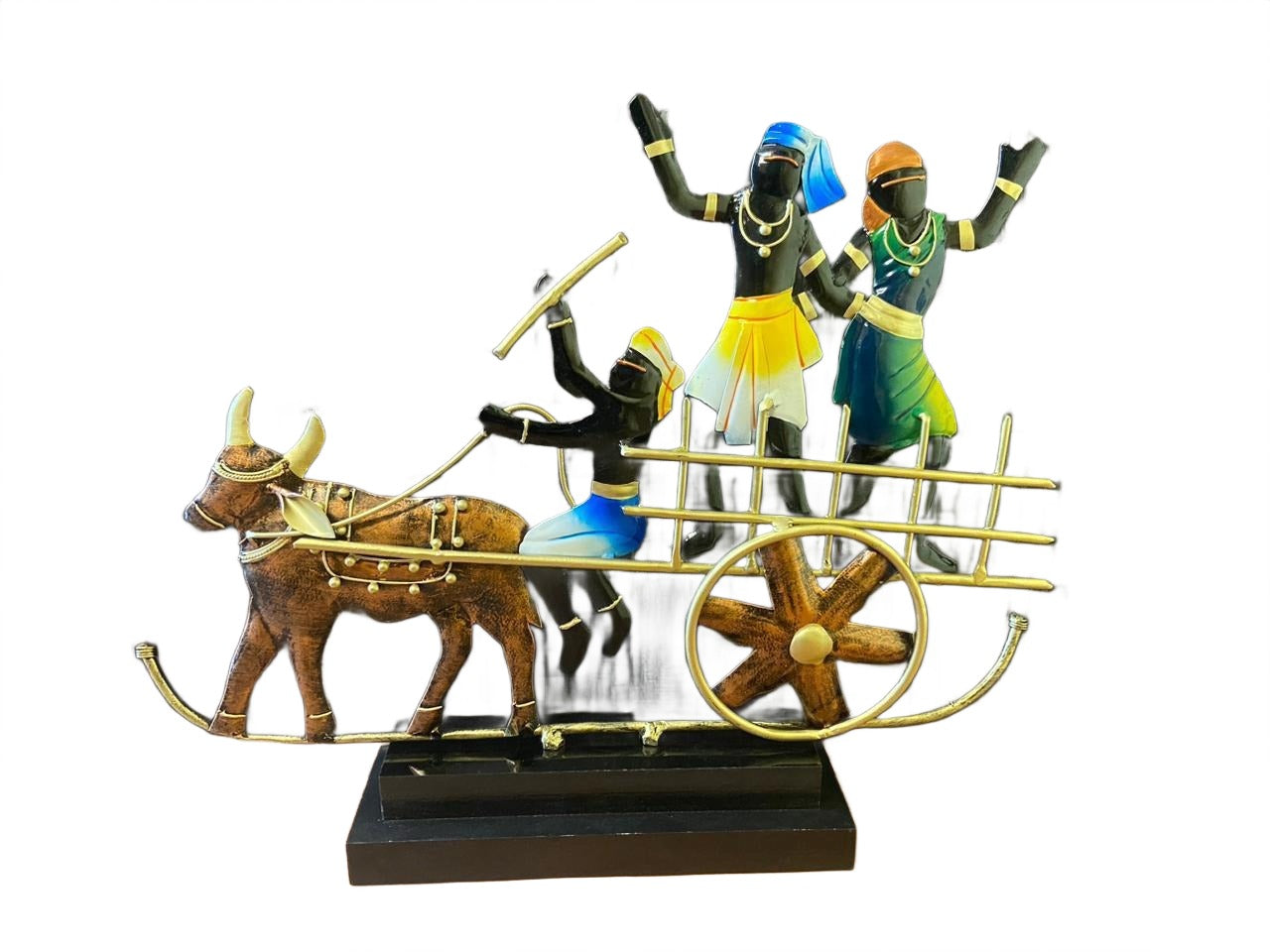 Tribal Bullock Cart Showpiece