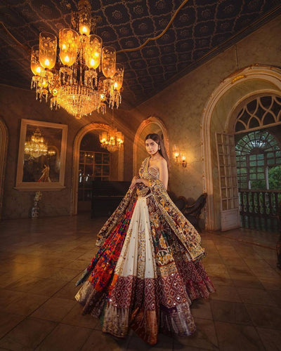 Rajwadi Style Lehenga