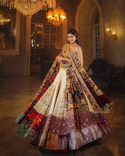 Rajwadi Style Lehenga